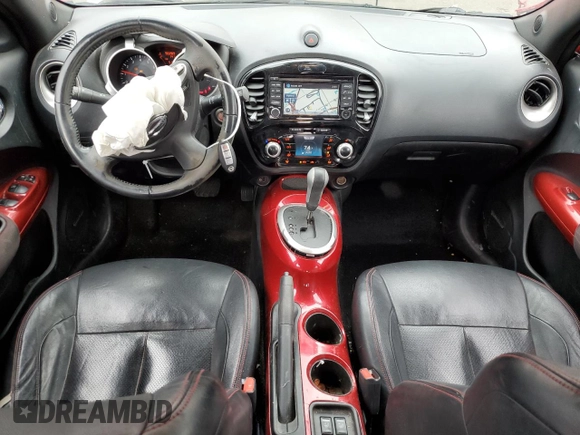 2015 Nissan Juke SL z VIN JN8AF5MV4FT552408, wystawiony jako Copart lot #45584165 z przebiegiem 90 289 mil mil oraz Szkody całkowita. Historia ofert i sprzedaży dostępna na DreamBid. Obrazek 8.