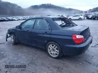 2005 Subaru Impreza Sedan (Natl) RS with VIN JF1GD67555G525468, listed as a Copart auction lot 85087224 with 0 mi miles and Salvage Title. Bid and sale history available at carsss.com. Image 2.