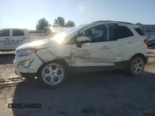 2021 Ford EcoSport SE z VIN MAJ3S2GE3MC440308, wystawiony jako Copart lot #56046725 z przebiegiem 25 065 mil mil oraz Szkoda całkowita • Salvage title. Historia ofert i sprzedaży dostępna na DreamBid. Obrazek 1.