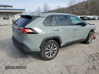 2019 Toyota RAV4 XLE Premium with VIN 2T3A1RFV2KW081106, listed as a Copart auction lot 45363525 with 93,803 mi miles and Salvage Title. Bid and sale history available at carsss.com. Image 3.