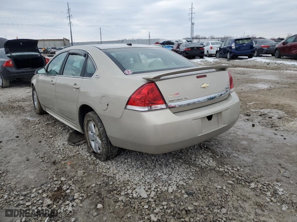 2009 Chevrolet Impala 3.5L LT with VIN 2G1WT57K891204206, listed as a Copart auction lot 46234555 with 101,313 mi miles and Salvage Title. Bid and sale history available at carsss.com. Image 2.