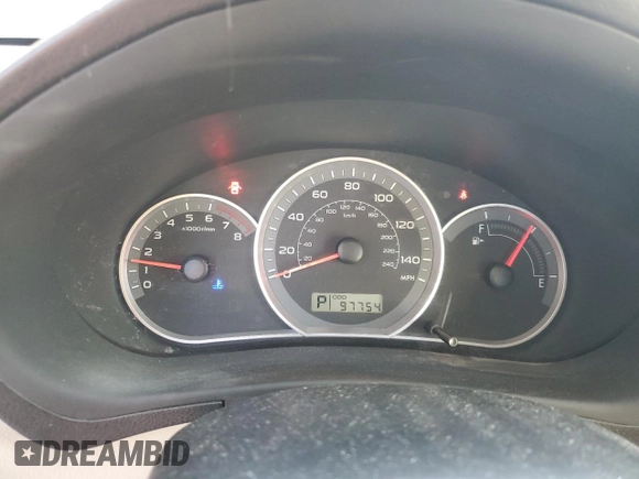 2009 Subaru Impreza i z VIN JF1GE60699H514473, wystawiony jako Copart lot #58254675 z przebiegiem 97 754 mil mil oraz Szkoda całkowita • Salvage title. Historia ofert i sprzedaży dostępna na DreamBid. Obrazek 9.