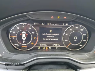 2018 Audi A5 Sportback Premium Plus with VIN WAUENCF54JA024404, listed as a Copart auction lot 47807674 with 68,005 mi miles. Bid and sale history available at carsss.com. Image 9.