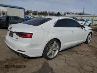 2019 Audi A5 Premium Plus with VIN WAUTNAF51KA046325, listed as a Copart auction lot 45772285 with 44,049 mi miles and Salvage Title. Bid and sale history available at DreamBid. Image 3.