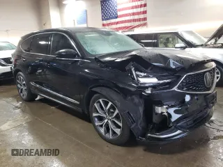 2022 Acura MDX Technology z VIN 5J8YD9H44NL007155, wystawiony jako Copart lot #78410624 z przebiegiem 45 261 mil mil oraz Szkoda całkowita • Salvage title. Historia ofert i sprzedaży dostępna na DreamBid. Obrazek 4.