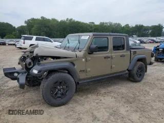 2020 Jeep Gladiator Sport S z VIN 1C6HJTAG6LL160925, wystawiony jako Copart lot #56888555 z przebiegiem 64 017 mil mil oraz Szkoda całkowita • Salvage title. Historia ofert i sprzedaży dostępna na DreamBid. Obrazek 1.