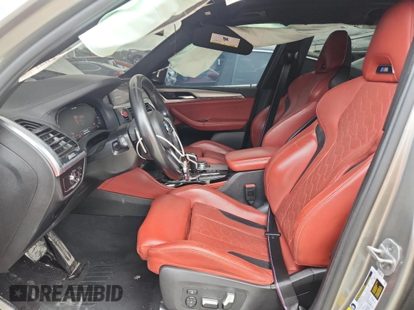 2021 BMW X3 M с VIN 5YMTS0C04M9F07868, выставлен на аукционе Copart как лот 64669495 с пробегом 46 722 миль миль и Списание • Salvage title. История ставок и продаж доступна на DreamBid. Изображение 7.