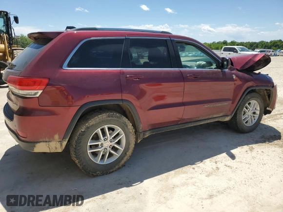 2018 Jeep Grand Cherokee Laredo E with VIN 1C4RJFAG0JC350537, listed as a Copart auction lot 57824835 with 157,398 mi miles and Salvage title. Bid and sale history available at DreamBid. Image 3.