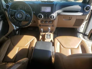 2013 Jeep Wrangler Rubicon with VIN 1C4BJWCG3DL590006, listed as a Copart auction lot 85855594 with 99,218 mi miles and Salvage title. Bid and sale history available at DreamBid. Image 8.