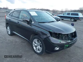 2010 Lexus RX 450h with VIN JTJBC1BA5A2027693, listed as a IAAI auction lot 41898389 with 192,344 mi miles and . Bid and sale history available at DreamBid. Image 17.