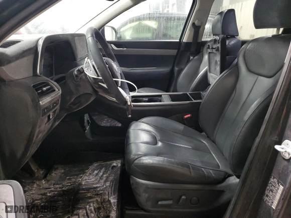 2022 Hyundai Palisade SEL with VIN KM8R4DHE9NU439728, listed as a Copart auction lot 45200455 with 39,083 mi miles and Salvage Title. Bid and sale history available at carsss.com. Image 7.