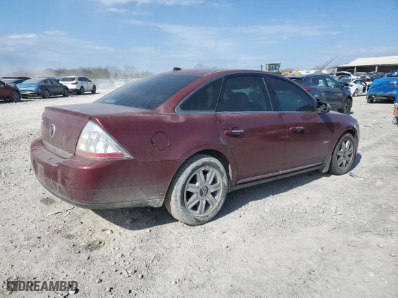 2008 Mercury Sable Premier with VIN 1MEHM42W48G612137, listed as a Copart auction lot 50747605 with 146,268 mi miles and Clean Title. Bid and sale history available at carsss.com. Image 3.