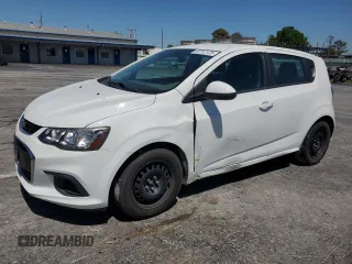 2018 Chevrolet Sonic LT with VIN 1G1JG6SH3J4108170, listed as a Copart auction lot 53712125 with 148,146 mi miles and Salvage title. Bid and sale history available at DreamBid. Image 1.