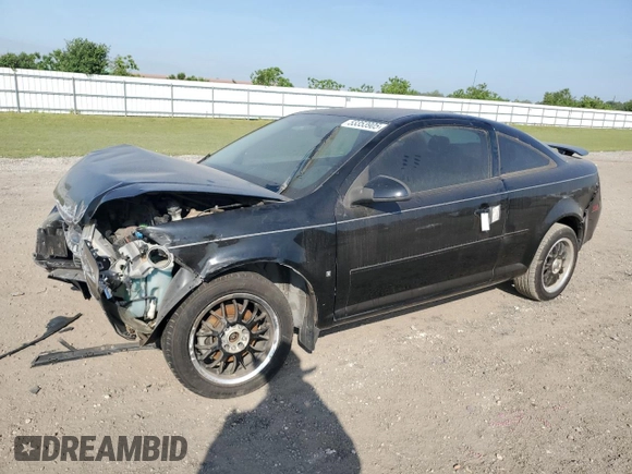 2007 Chevrolet Cobalt LT z VIN 1G1AL15F377188019, wystawiony jako Copart lot #53353905 z przebiegiem Nie podano mil oraz Szkoda całkowita • Salvage title. Historia ofert i sprzedaży dostępna na DreamBid. Obrazek 1.