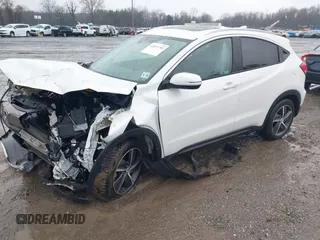 2021 Honda HR-V EX with VIN 3CZRU6H56MM724240, listed as a IAAI auction lot 41871785 with 1 mi miles. Bid and sale history available at carsss.com. Image 2.