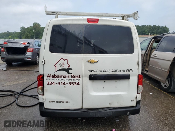 2017 Chevrolet City Express Cargo LS with VIN 3N63M0YN5HK706822, listed as a Copart auction lot 66508754 with 142,955 mi miles and Salvage Title. Bid and sale history available at DreamBid. Image 6.