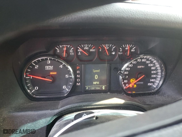 2016 Chevrolet Tahoe Commercial with VIN 1GNSKDEC3GR329186, listed as a Copart auction lot 42382065 with 139,710 mi miles and Salvage Title. Bid and sale history available at carsss.com. Image 9.