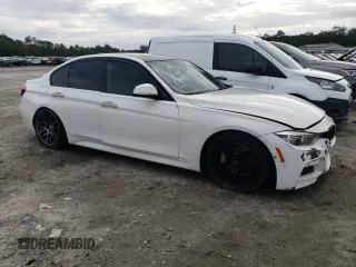 2017 BMW 3 Series 340i with VIN WBA8B3G54HNU35051, listed as a Copart auction lot 72220244 with Not Provided miles and Salvage Title. Bid and sale history available at DreamBid. Image 4.