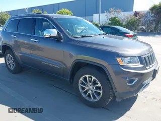 2014 Jeep Grand Cherokee Limited with VIN 1C4RJFBG5EC578778, listed as a IAAI auction lot 42250760 with 103,881 mi miles and . Bid and sale history available at DreamBid. Image 1.