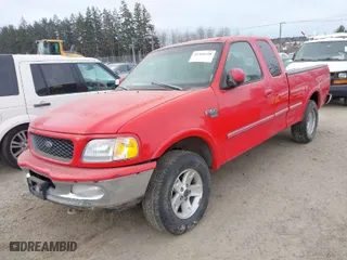 1998 Ford F-150 Standard with VIN 1FTRX18L6WKB01340, listed as a IAAI auction lot 41566198 with 199,223 mi miles. Bid and sale history available at carsss.com. Image 2.