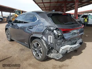2022 Lexus UX with VIN JTHX9JBH2N2059753, listed as a IAAI auction lot 41816808 with 37,482 mi miles. Bid and sale history available at carsss.com. Image 3.