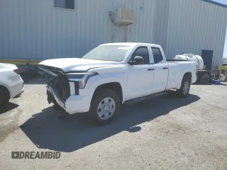 2024 Toyota Tundra с VIN 5TFKB5GD6RX002669, выставлен на аукционе Copart как лот 40234404 с пробегом Не указан миль и Списание • Salvage title. История ставок и продаж доступна на DreamBid. Изображение 1.