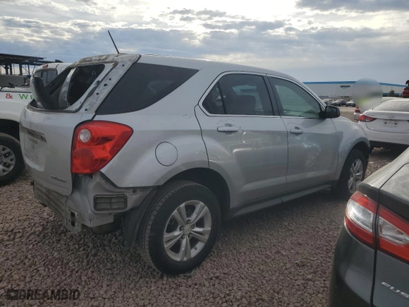 2015 Chevrolet Equinox LS with VIN 2GNALAEKXF6308571, listed as a Copart auction lot 82879304 with 86,512 mi miles and Salvage Title. Bid and sale history available at carsss.com. Image 3.