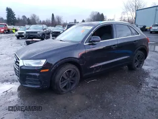 2016 Audi Q3 Premium Plus z VIN WA1EFCFS1GR019638, wystawiony jako Copart lot #38913974 z przebiegiem 77 765 mil mil oraz Szkoda całkowita • Salvage title. Historia ofert i sprzedaży dostępna na DreamBid. Obrazek 1.