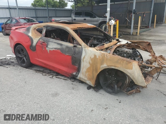 2020 Chevrolet Camaro 2SS с VIN 1G1FH1R76L0130127, выставлен на аукционе Copart как лот 59155115 с пробегом Не указан миль и На запчасти • Non repairable. История ставок и продаж доступна на DreamBid. Изображение 4.
