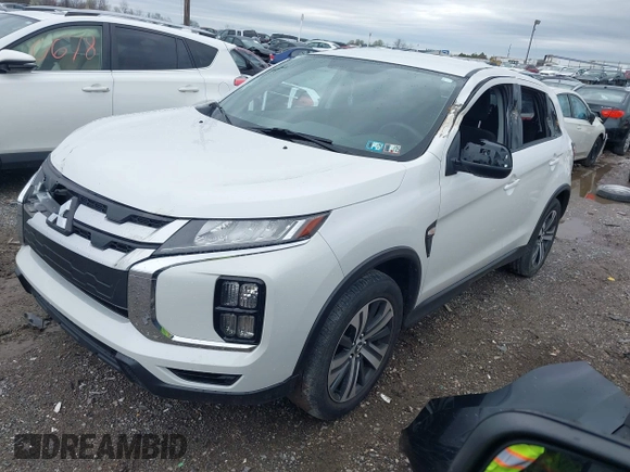 2020 Mitsubishi Outlander Sport ES 2.0 with VIN JA4AP3AU6LU012910, listed as a IAAI auction lot 41962005 with 39,322 mi miles. Bid and sale history available at carsss.com. Image 17.