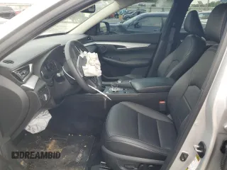 2020 Infiniti QX50 Luxe with VIN 3PCAJ5M14LF100495, listed as a Copart auction lot 60150975 with 33,729 mi miles and Non repairable. Bid and sale history available at DreamBid. Image 7.
