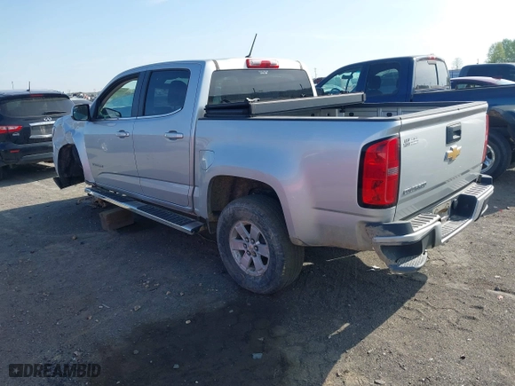 2018 Chevrolet Colorado 2WD Work Truck with VIN 1GCGSBEA0J1189525, listed as a IAAI auction lot 41898384 with 33,748 mi miles. Bid and sale history available at carsss.com. Image 3.