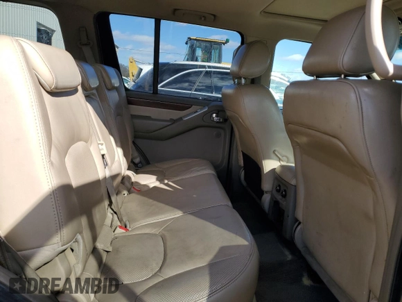 2008 Nissan Pathfinder LE with VIN 5N1BR18B08C619357, listed as a Copart auction lot 45152395 with 266,201 mi miles and Salvage Title. Bid and sale history available at carsss.com. Image 11.