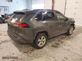 2019 Toyota RAV4 XLE with VIN JTMP1RFV5KD009999, listed as a IAAI auction lot 41639748 with 107,286 mi miles. Bid and sale history available at carsss.com. Image 4.