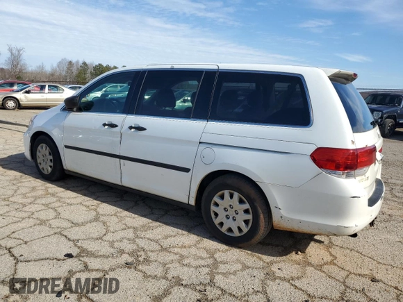 2009 Honda Odyssey LX z VIN 5FNRL38259B019504, wystawiony jako Copart lot #43426255 z przebiegiem 264 606 mil mil oraz Czysty tytuł • Clean title. Historia ofert i sprzedaży dostępna na DreamBid. Obrazek 2.