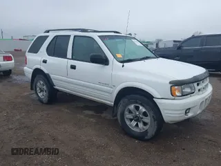 2001 Isuzu Rodeo S with VIN 4S2DM58WX14315138, listed as a IAAI auction lot 41535619 with 217,960 mi miles. Bid and sale history available at carsss.com. Image 1.
