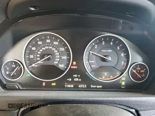 2015 BMW 3 Series 328i with VIN WBA3A5G54FNS91037, listed as a Copart auction lot 61854775 with 119,658 mi miles and Salvage title. Bid and sale history available at DreamBid. Image 9.
