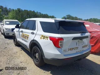 2020 Ford Police Interceptor Utility z VIN 1FM5K8AB3LGC92541, wystawiony jako IAAI lot #41968483 z przebiegiem 82 913 mil mil oraz . Historia ofert i sprzedaży dostępna na DreamBid. Obrazek 3.