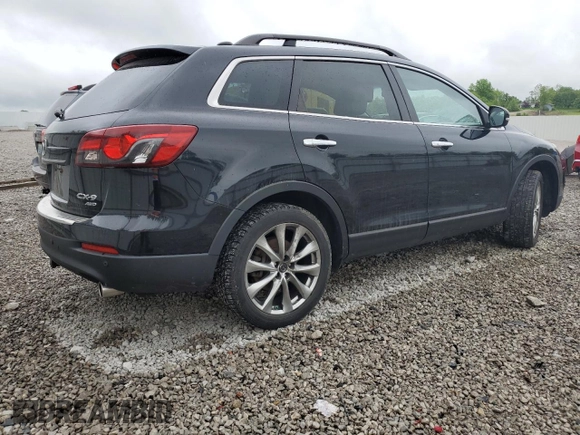 2014 Mazda CX-9 Grand Touring with VIN JM3TB3DA5E0432058, listed as a Copart auction lot 56766625 with 128,405 mi miles and Clean Title. Bid and sale history available at DreamBid. Image 3.