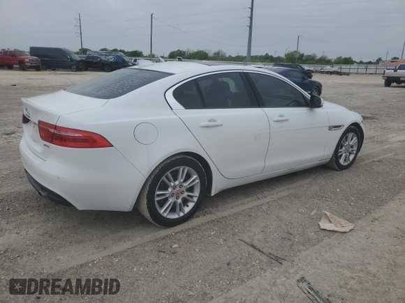 2018 Jaguar XE 25t Premium with VIN SAJAD4FX0JCP26463, listed as a Copart auction lot 51210865 with 81,796 mi miles and Salvage Title. Bid and sale history available at carsss.com. Image 3.