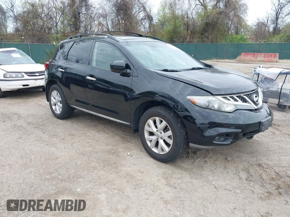 2011 Nissan Murano S with VIN JN8AZ1MW8BW187586, listed as a IAAI auction lot 42032510 with 131,702 mi miles and . Bid and sale history available at DreamBid. Image 1.