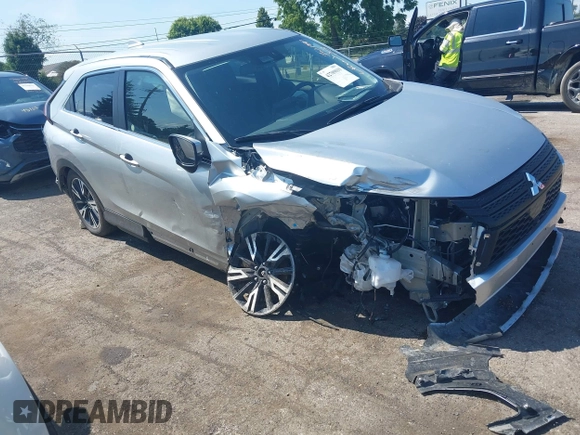 2024 Mitsubishi Eclipse Cross SE with VIN JA4ATWAA5RZ042284, listed as a IAAI auction lot 42709019 with 30,934 mi miles and . Bid and sale history available at DreamBid. Image 1.