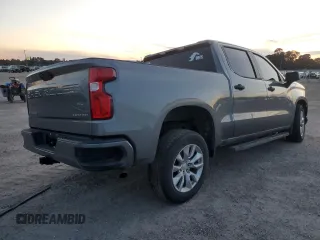 2020 Chevrolet Silverado 1500 Custom with VIN 3GCPWBEK7LG374754, listed as a Copart auction lot 83078394 with 100,469 mi miles and Clean Title. Bid and sale history available at carsss.com. Image 3.