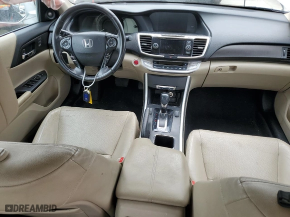 2014 Honda Accord Hybrid EX-L with VIN 1HGCR6F52EA008760, listed as a Copart auction lot 48991124 with 292,370 mi miles and Salvage Title. Bid and sale history available at carsss.com. Image 8.