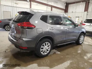 2017 Nissan Rogue SL with VIN JN8AT2MV7HW009207, listed as a Copart auction lot 53508285 with 97,457 mi miles and Non Repairable. Bid and sale history available at carsss.com. Image 3.