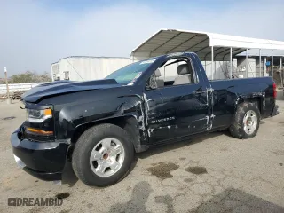 2018 Chevrolet Silverado 1500 Work Truck with VIN 1GCNCNEH8JZ144918, listed as a Copart auction lot 47059735 with 136,263 mi miles and Salvage Title. Bid and sale history available at carsss.com. Image 1.