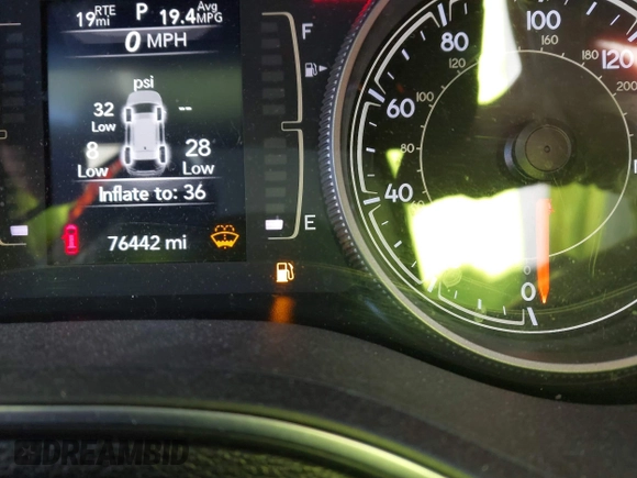 2019 Jeep Cherokee Latitude Plus with VIN 1C4PJMLB2KD261304, listed as a IAAI auction lot 41877500 with 76,442 mi miles and . Bid and sale history available at DreamBid. Image 15.