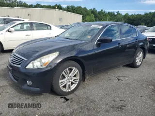 2011 Infiniti G25 x with VIN JN1DV6AR1BM651851, listed as a Copart auction lot 63533535 with 168,611 mi miles and Clean title. Bid and sale history available at DreamBid. Image 1.