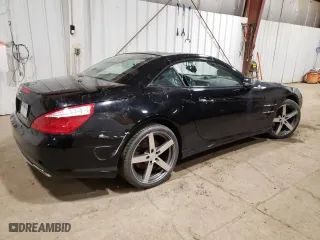 2013 Mercedes-Benz SL-Class SL 550 with VIN WDDJK7DA8DF015719, listed as a Copart auction lot 70886274 with 45,763 mi miles and Salvage Title. Bid and sale history available at carsss.com. Image 3.