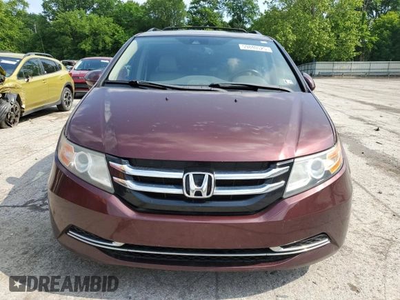 2015 Honda Odyssey EX-L z VIN 5FNRL5H60FB094220, wystawiony jako Copart lot #59840525 z przebiegiem 221 964 mil mil oraz Czysty tytuł • Clean title. Historia ofert i sprzedaży dostępna na DreamBid. Obrazek 5.